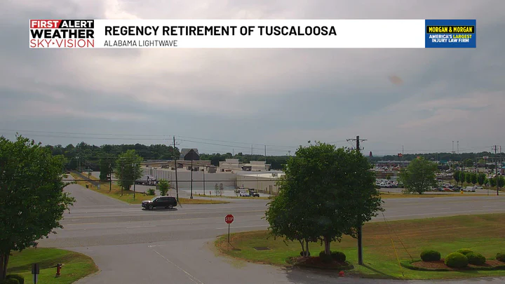 Alabama Lightwave WBRC First Alert Weather camera view of Tuscaloosa, Alabama