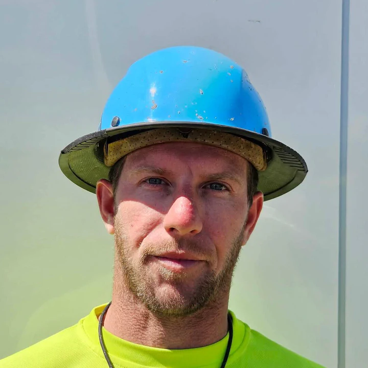 Greg Koch, Tower Technician at Vertical Axis